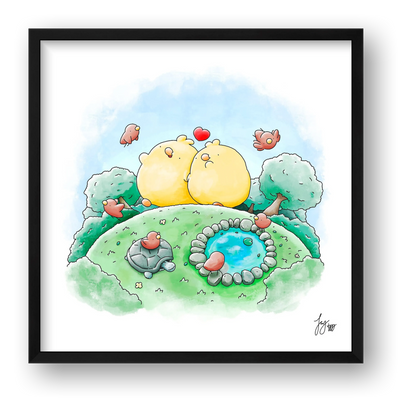 A Little Wander — framed