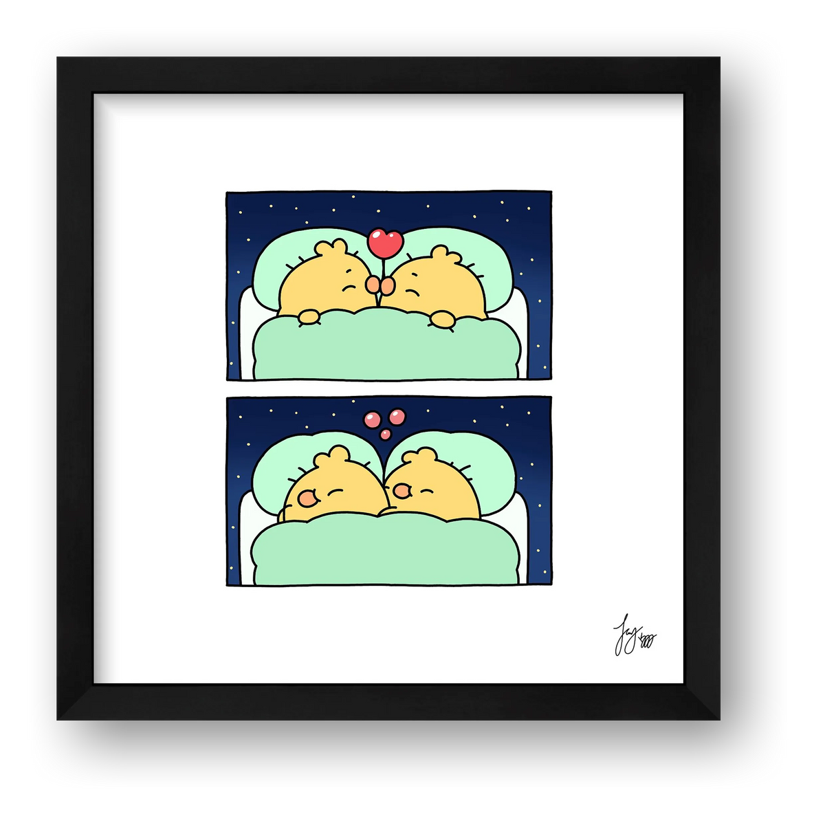 Sweet Dreams — framed