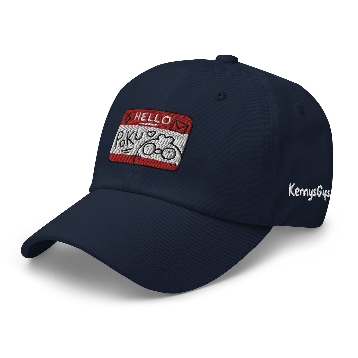 Poku Name Tag Dad Hat