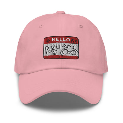 Poku Name Tag Dad Hat