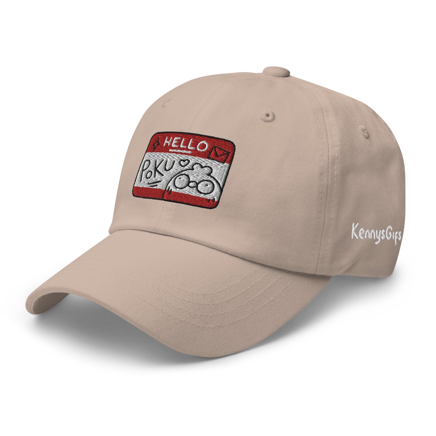 Poku Name Tag Dad Hat