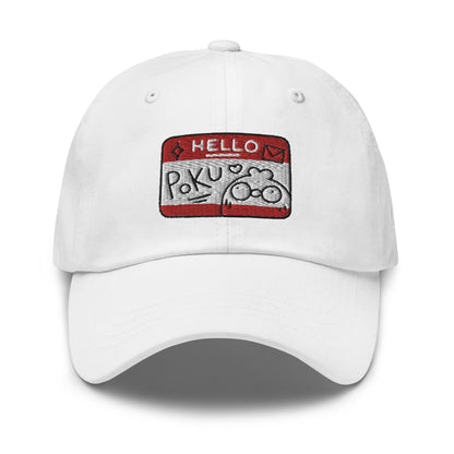 Poku Name Tag Dad Hat