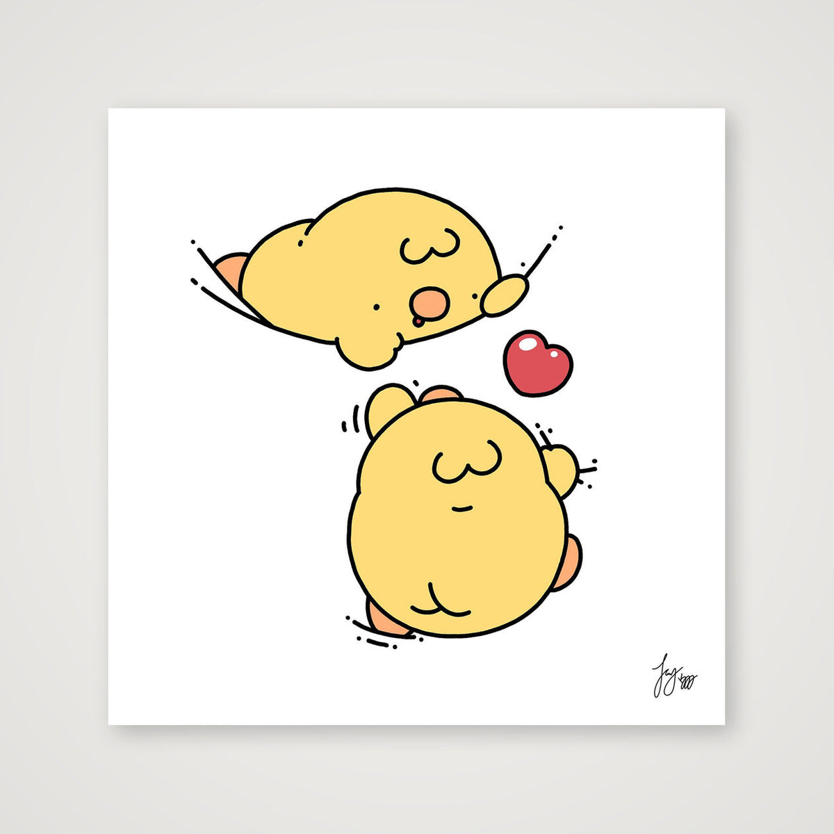 Helping Hand — 30×30cm, 12×12" Print only