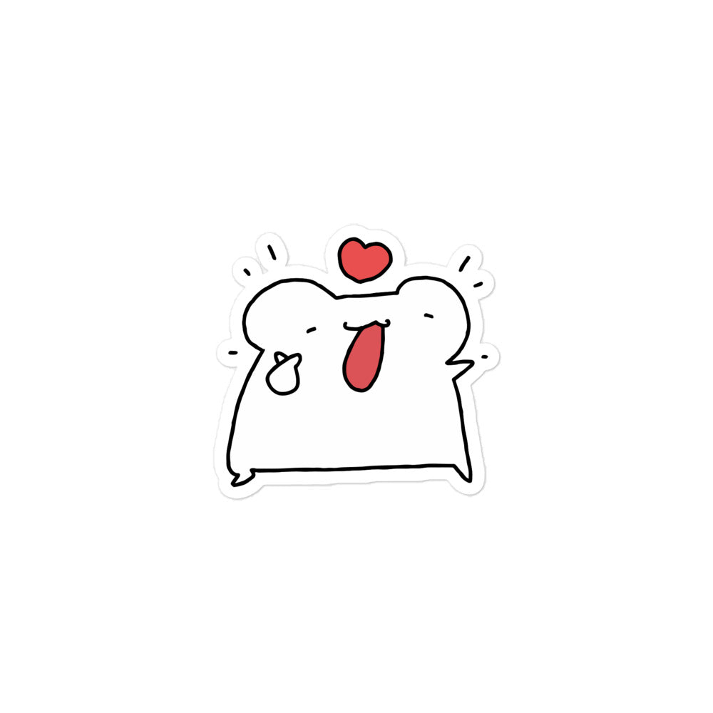 I Loaf You Sticker