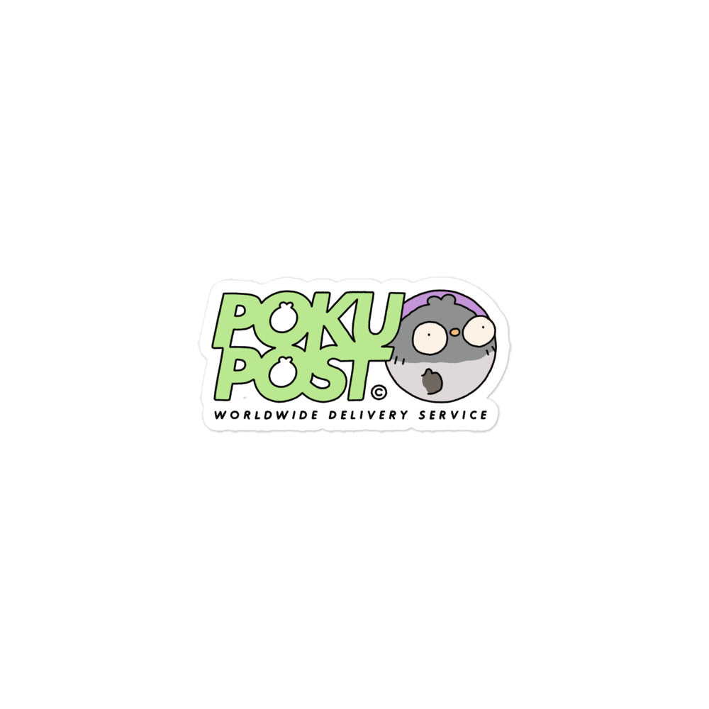 Poku Post Logo Sticker