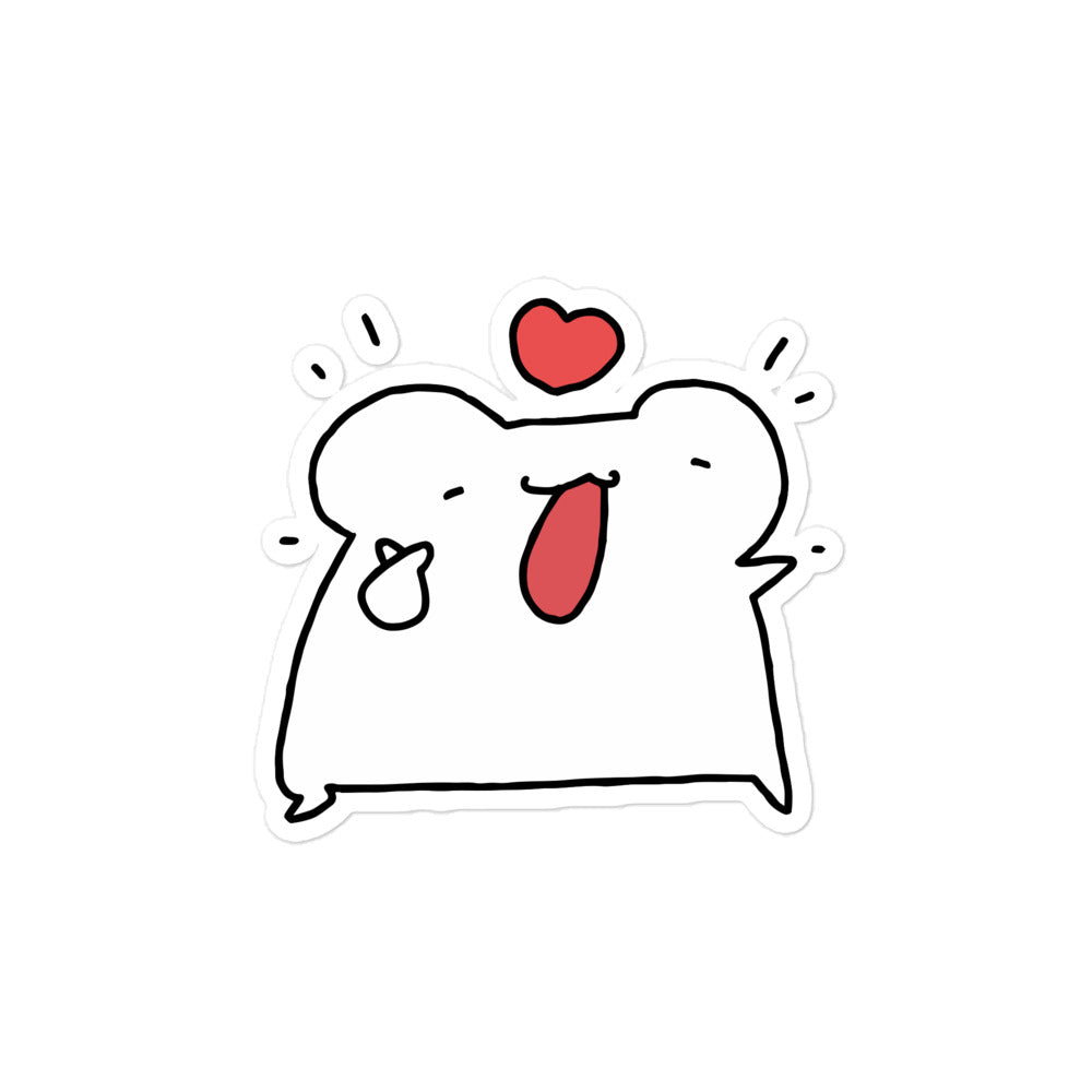 I Loaf You Sticker