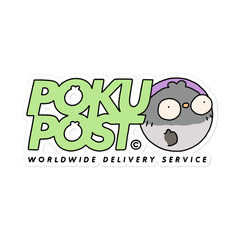 Poku Post Logo Sticker