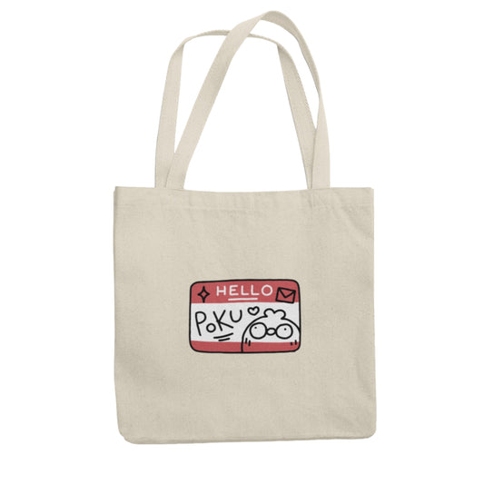Poku Name Tag Tote