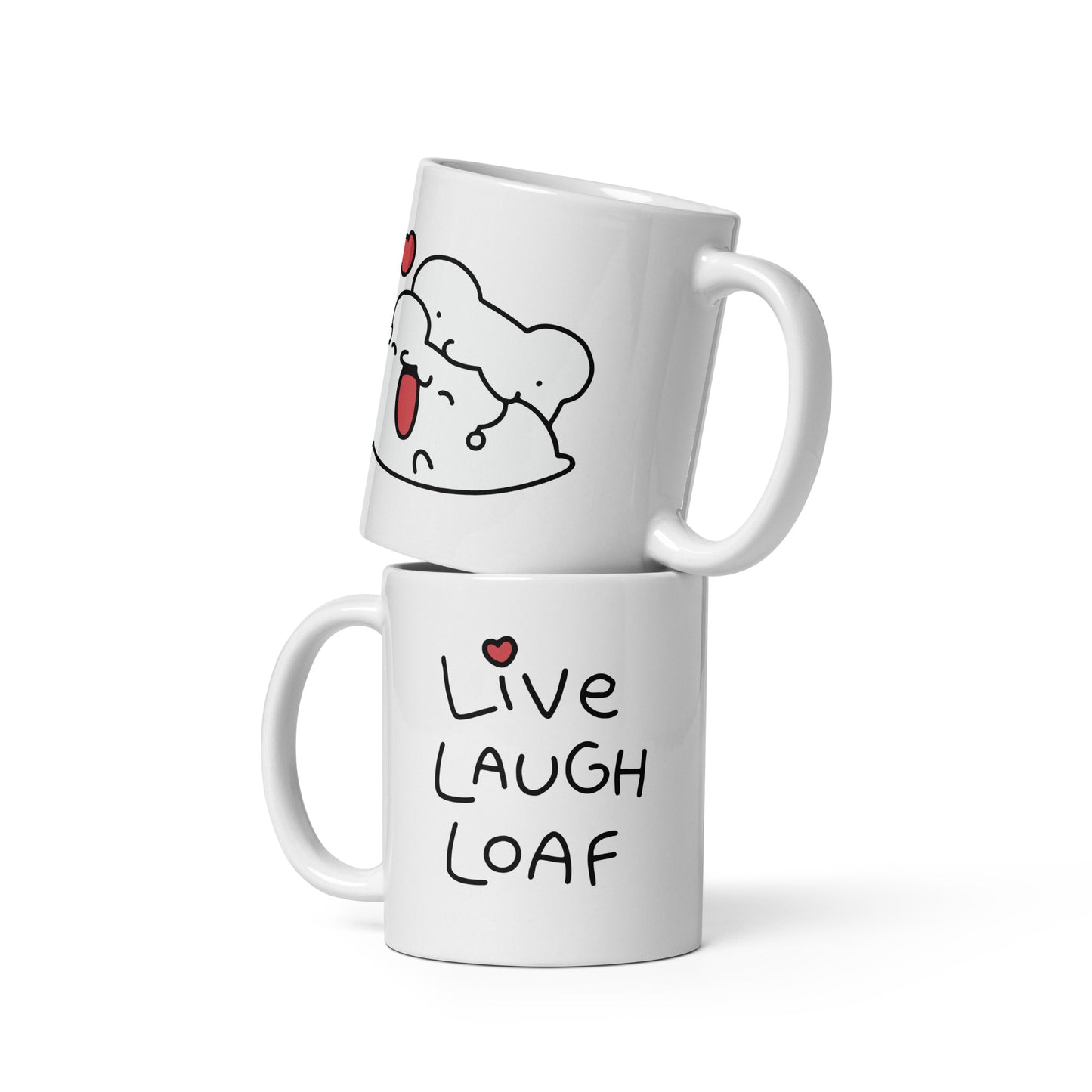 Live Laugh Loaf Mug