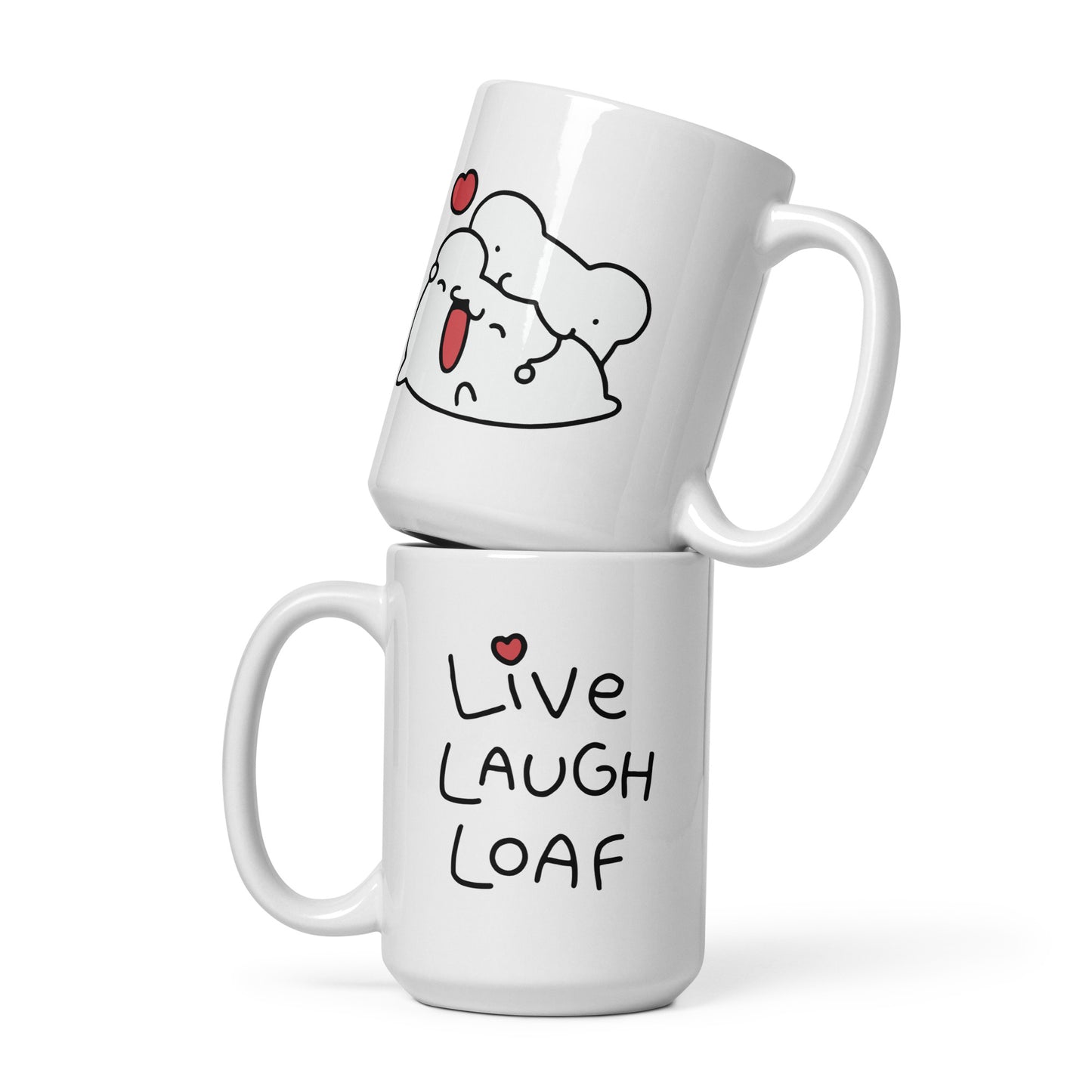 Live Laugh Loaf Mug