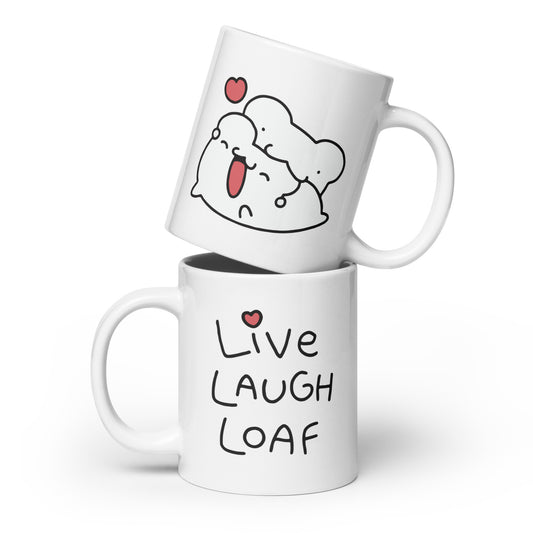 Live Laugh Loaf Mug