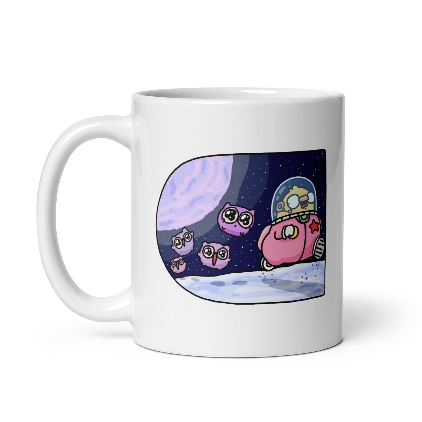 Spacebirb mug